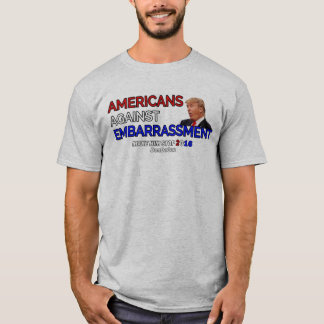 当惑に対するアメリカ人 Tシャツ