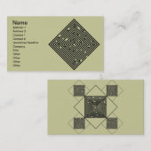 当惑の名刺 名刺 (正面/裏面)