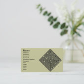 当惑の名刺 名刺 (スタンド正面)