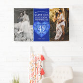 当時のサファ結婚イアの創立45周年の写真 横断幕 (インサイチュ)