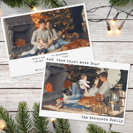 当時のミニマルなクリスマスは三人の家族だった シーズンカード