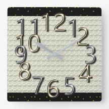 当時の時計 – 銀モダン・金ゴールド時計