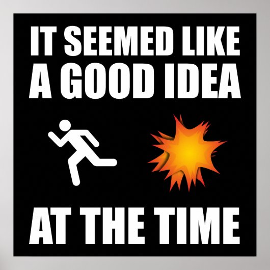 当時はアイディアだった ポスター (正面)