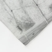 当歳のヒツジ フリースブランケット (角)