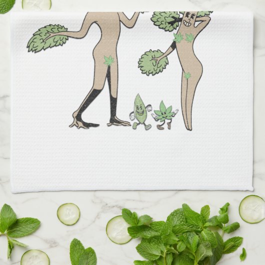 当然だ キッチンタオル (折り畳み)