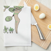 当然だ キッチンタオル (四つ折り)