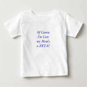 当然ゼータのベビーのTシャツ ベビーTシャツ