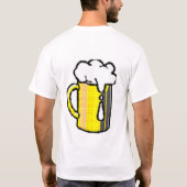 当然私はで…私ですアイルランド語飲みます! Tシャツ (裏面)
