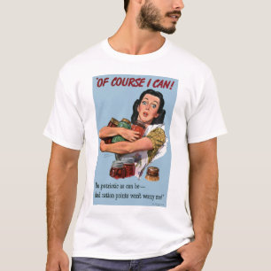 当然私はヴィンテージ戦争のTシャツできます Tシャツ