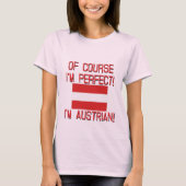 当然私は完全、私ですオーストリアです! Tシャツ (正面)