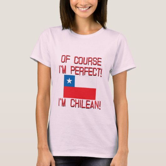 当然私は完全、私ですチリです! Tシャツ (正面)