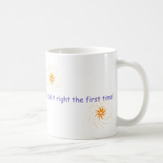 当然私は忙しく…見ません コーヒーマグカップ