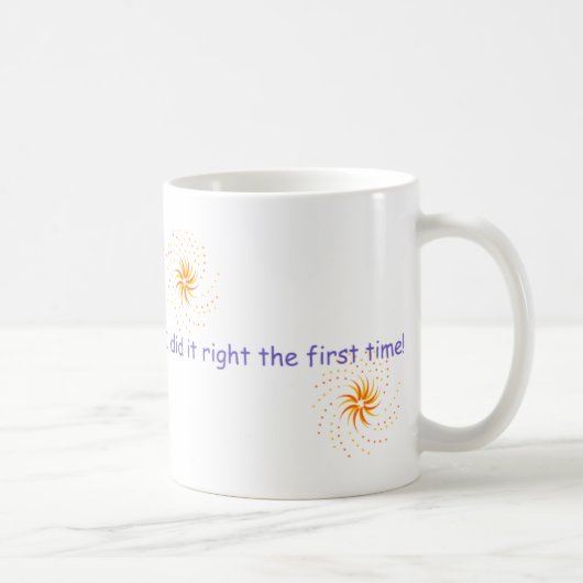 当然私は忙しく…見ません コーヒーマグカップ (右)