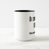 当然私は静かなマグです マグカップ (中央)