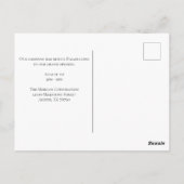 当社がオフィスカスタム建物写真を移動 ポストカード (裏面)