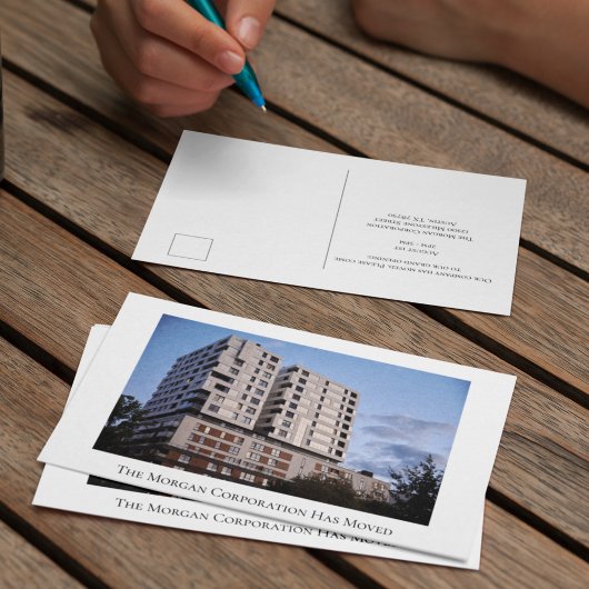 当社がオフィスカスタム建物写真を移動 ポストカード