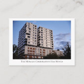 当社が建物写真カスタム移動を移転 名刺 (正面)