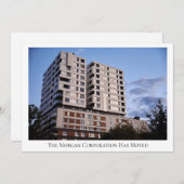 当社が建物写真カスタム移動を移転 案内状 (正面/裏面)