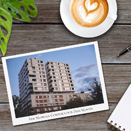 当社が建物写真カスタム移動を移転 案内状