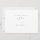 当社のオフィスはビジネスはっきりしたロカスタムゴを移行 案内状 (裏面)