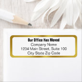 当社のオフィスはホワイト金ゴールド事業の収益を移転 ラベル (インサイチュ)