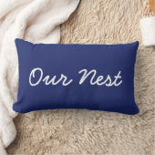 当社のネストとウェルカム リバーシブル 腰用枕 ランバークッション (ブランケット)