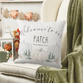 当社のパッチパーソナライズドネームパンプキンへようこそ クッション