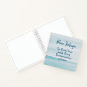 当社のビーチハウスゲストズノートブック ノートブック (内部)