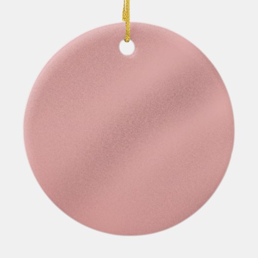 当社の初めてのクリスマスバラ金ゴールド セラミックオーナメント (裏面)