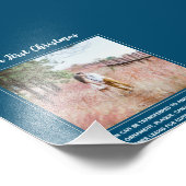 当社の初めてのクリスマス写真テンプレート – 独自の作成 フォトプリント            (角)