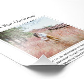 当社の初めてのクリスマス写真テンプレート – 独自の作成 フォトプリント            (角)