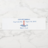 当社の結婚ウォーターボトルラベル ペットボトルラベル (シングルラベル)