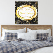 当社の結婚文字カスタムキャンバス印刷 キャンバスプリント (インサイチュ (寝室))