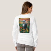 当社の長期にわたる比類のない心地よいとスタイルを発見 Tシャツ (裏面フル)