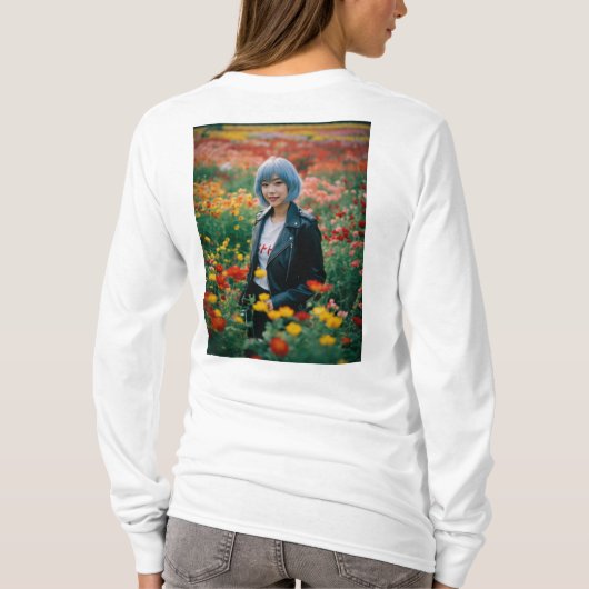 当社の長期にわたる比類のない心地よいとスタイルを発見 Tシャツ (裏面)