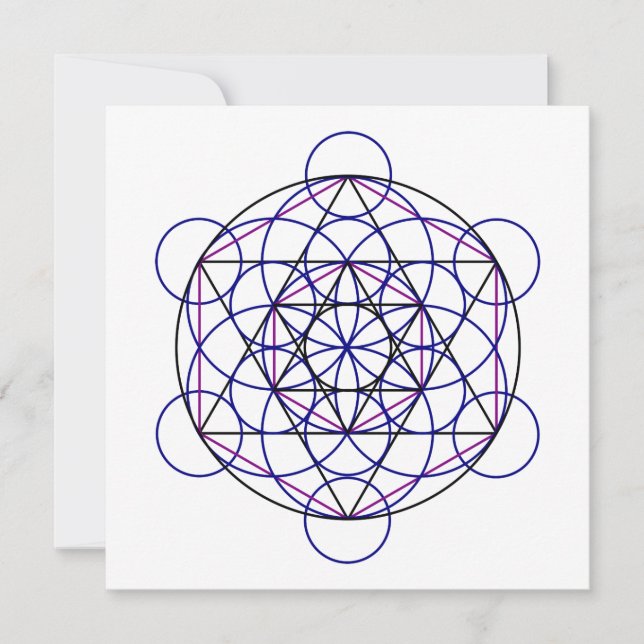 当社の7チャクラからヒューマンメルカバエネルギーフィールド (正面)