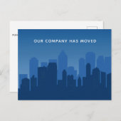 当社はブルービジネススカイラインの移転に成功 ポストカード (正面/裏面)