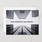 当社は住所の変更を移転した 案内ポストカード (正面/裏面)