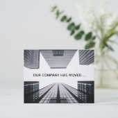 当社は住所の変更を移転した 案内ポストカード (スタンド正面)
