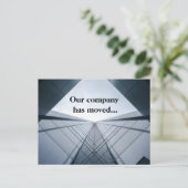 当社は住所の変更を移転した 案内ポストカード (スタンド正面)