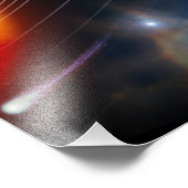 当社システムのデジタル生成太陽の画像 フォトプリント (角)