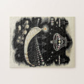 彗星のさまよう，別世界から ジグソーパズル (横)