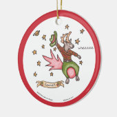 彗星のオーナメント セラミックオーナメント (左)