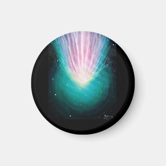 彗星レナード マグネット (正面)