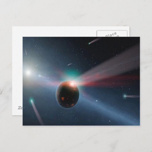 彗星嵐 ポストカード (正面/裏面)