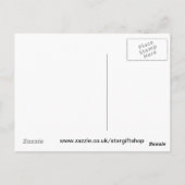 彗星嵐 ポストカード (裏面)