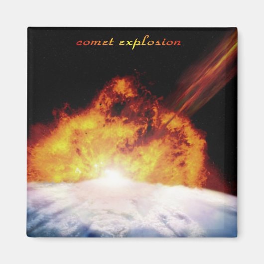 彗星爆発磁石 マグネット (正面)