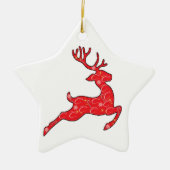 彗星 – オーナメント（トナカイ） セラミックオーナメント (正面)