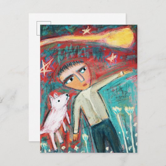 彗星 ポストカード (正面/裏面)