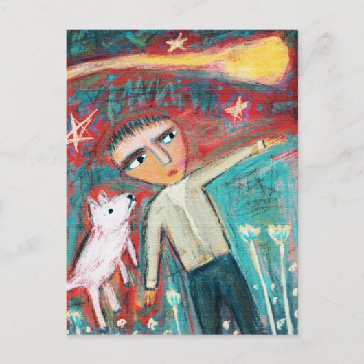 彗星 ポストカード (正面)